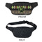 Argyle & Moroccan Mosaic Fanny Packs - APPROVAL