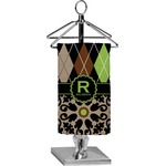 Argyle & Moroccan Mosaic Finger Tip Towel - Full Print (Personalized)