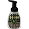 Argyle & Moroccan Mosaic Foam Soap Bottle - Black (Personalized)