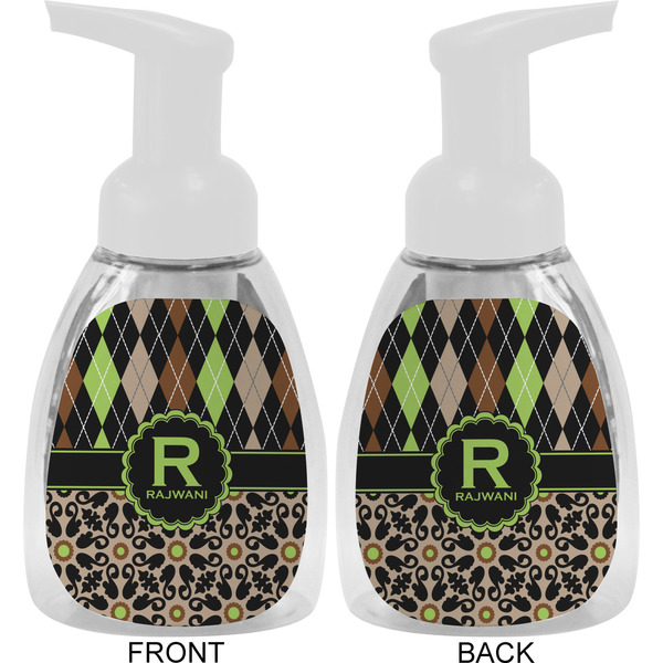 Argyle & Moroccan Mosaic Foam Soap Bottle Approval - White