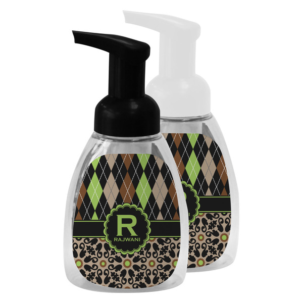 Argyle & Moroccan Mosaic Foam Soap Bottles - Main