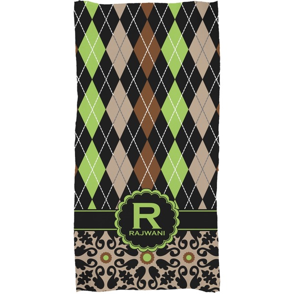 Argyle & Moroccan Mosaic Full Sized Bath Towel - Apvl