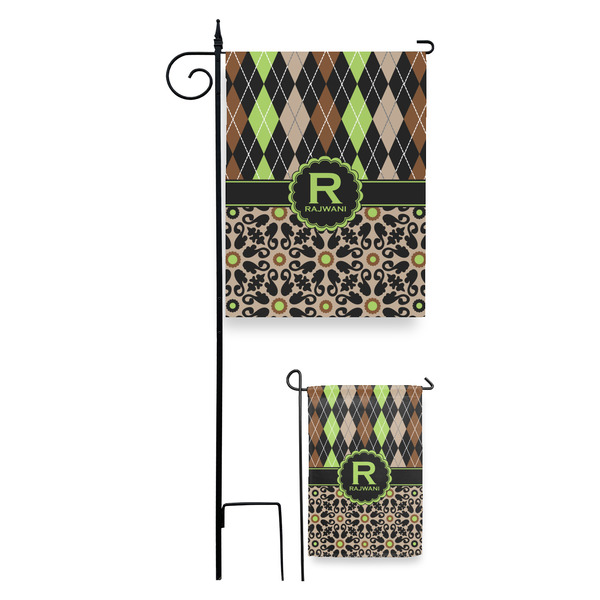 Argyle & Moroccan Mosaic Garden Flag - PARENT/MAIN