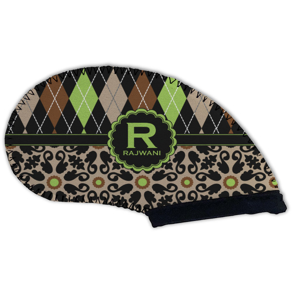 Argyle & Moroccan Mosaic Golf Club Covers - BACK