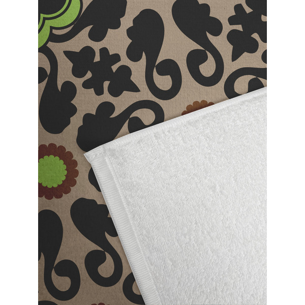 Argyle & Moroccan Mosaic Golf Towel - Detail