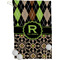 Argyle & Moroccan Mosaic Golf Towel (Personalized)