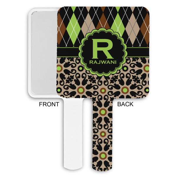 Argyle & Moroccan Mosaic Hand Mirrors - Approval