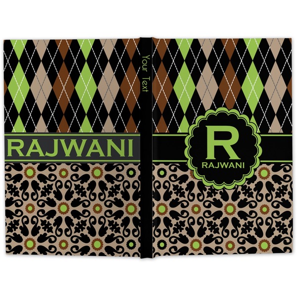 Argyle & Moroccan Mosaic Hard Cover Journal - Apvl