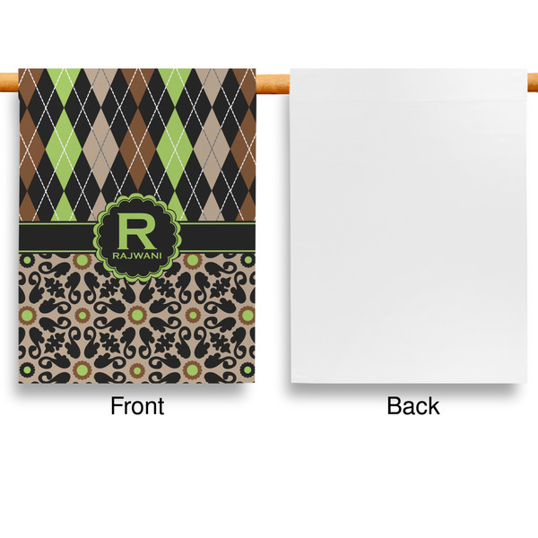 Argyle & Moroccan Mosaic House Flags - Single Sided - APPROVAL