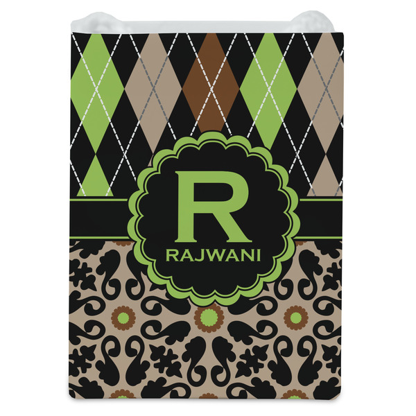 Argyle & Moroccan Mosaic Jewelry Gift Bag - Matte - Front