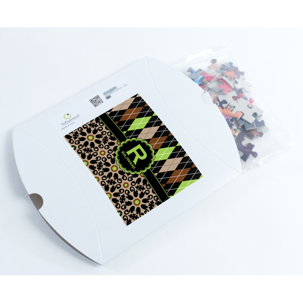 Argyle & Moroccan Mosaic Jigsaw Puzzle 110 Piece - Box