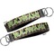 Argyle & Moroccan Mosaic Key-chain - Metal and Nylon - Front and Back
