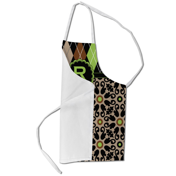 Argyle & Moroccan Mosaic Kid's Aprons - Small - Main