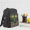 Argyle & Moroccan Mosaic Kid's Backpack - Lifestyle