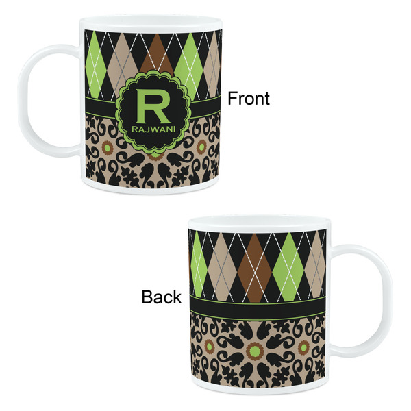 Argyle & Moroccan Mosaic Kid's Mug - Apvl