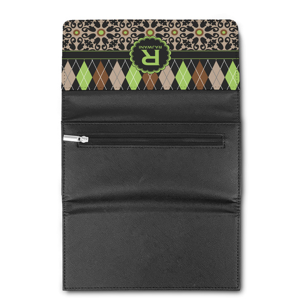 Argyle & Moroccan Mosaic Ladies Wallet (Open)