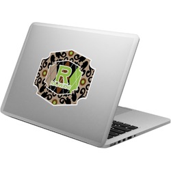 Argyle & Moroccan Mosaic Laptop Decal (Personalized)