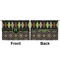 Argyle & Moroccan Mosaic Large Zipper Pouch Approval (Front and Back)