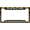 Argyle & Moroccan Mosaic License Plate Frame - Style A