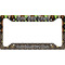 Argyle & Moroccan Mosaic License Plate Frame (Personalized)