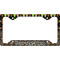 Argyle & Moroccan Mosaic License Plate Frame - Style C