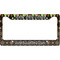 Argyle & Moroccan Mosaic License Plate Frame Wide