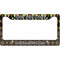 Argyle & Moroccan Mosaic License Plate Frame - Style B (Personalized)
