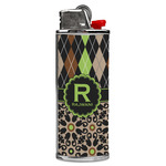 Argyle & Moroccan Mosaic Case for BIC Lighters (Personalized)
