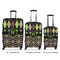 Argyle & Moroccan Mosaic Luggage Bags all sizes - With Handle