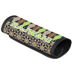 Argyle & Moroccan Mosaic Luggage Handle Cover (Personalized)