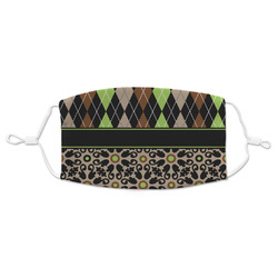 Argyle & Moroccan Mosaic Adult Cloth Face Mask