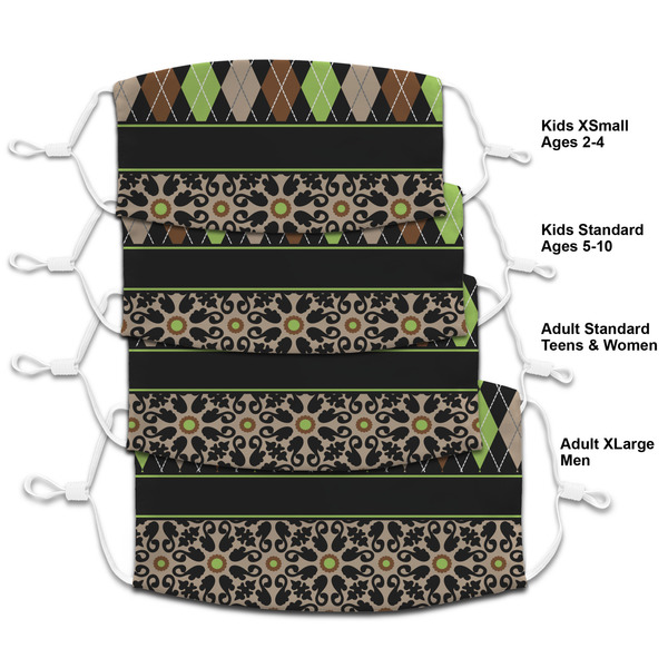 Argyle & Moroccan Mosaic Mask1 Composite