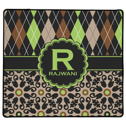 Argyle & Moroccan Mosaic XL Gaming Mouse Pad - 18" x 16" (Personalized)