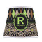 Argyle & Moroccan Mosaic Poly Film Empire Lampshade - Front View