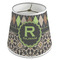 Argyle & Moroccan Mosaic Poly Film Empire Lampshade - Angle View