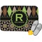 Argyle & Moroccan Mosaic Memory Foam Bath Mat - 24"x17" (Personalized)
