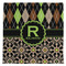 Argyle & Moroccan Mosaic Microfiber Dish Towel (Personalized)