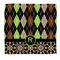 Argyle & Moroccan Mosaic Microfiber Dish Rag (Personalized)
