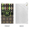 Argyle & Moroccan Mosaic Microfiber Golf Towels - Small - APPROVAL