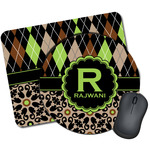 Argyle & Moroccan Mosaic Mouse Pad (Personalized)