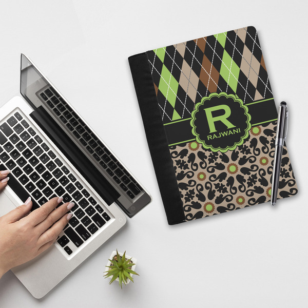 Argyle & Moroccan Mosaic Notebook Padfolio - LIFESTYLE (large)