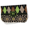 Argyle & Moroccan Mosaic Burp Cloth - Fleece w/ Name and Initial