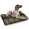 Argyle & Moroccan Mosaic Outdoor Dog Beds - Large - IN CONTEXT