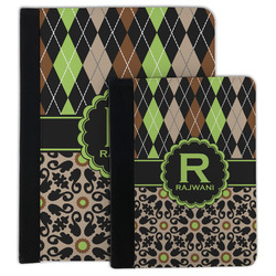 Argyle & Moroccan Mosaic Padfolio Clipboard (Personalized)