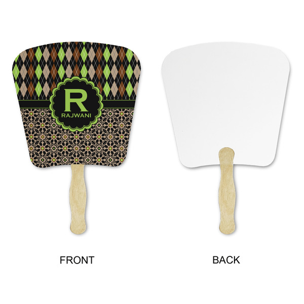 Argyle & Moroccan Mosaic Paper Fans - Approval