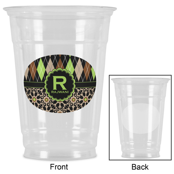 Argyle & Moroccan Mosaic Party Cups - 16oz - Approval
