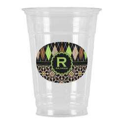 Argyle & Moroccan Mosaic Party Cups - 16oz (Personalized)