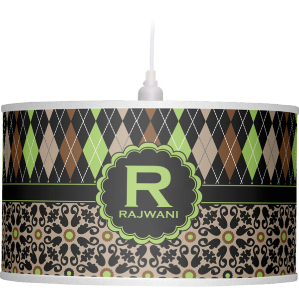 Argyle & Moroccan Mosaic Pendant Lamp Shade