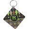 Argyle & Moroccan Mosaic Personalized Diamond Key Chain