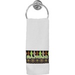 Argyle & Moroccan Mosaic Hand Towel (Personalized)